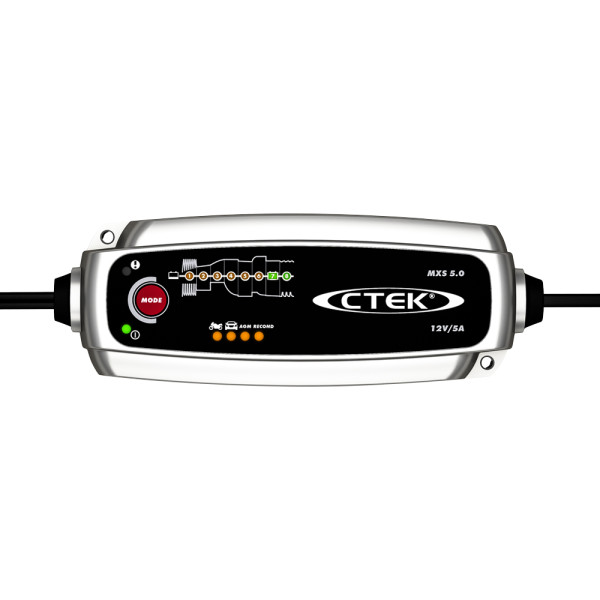 Chargeur CTEK - MXS 5.0 12V 5A pour batteries plomb