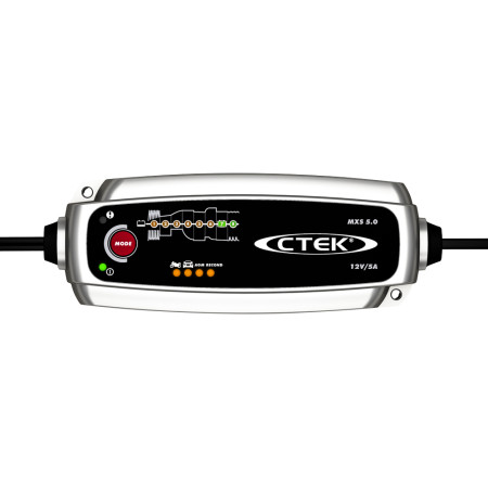 Chargeur CTEK - MXS 5.0 12V 5A pour batteries plomb