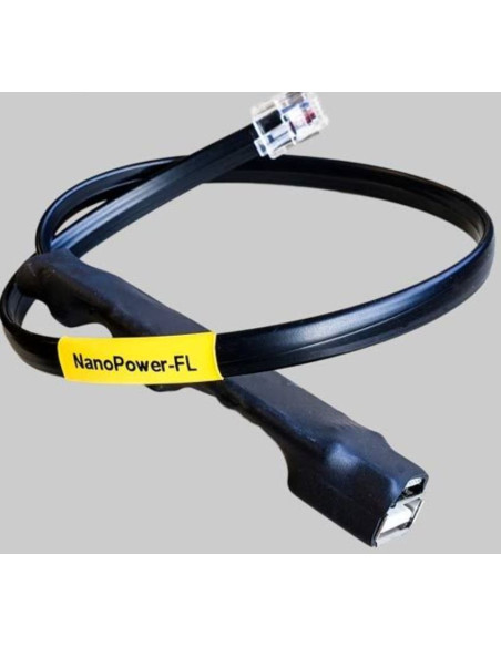 Câble de connexion & alimentation Nano par Flarm (RJ11)
