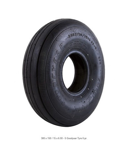 Pneu 5" - 380x150 - 6PR - Goodyear