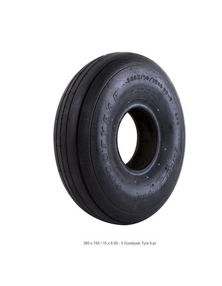 Pneu 5" - 380x150 - 6PR - Goodyear