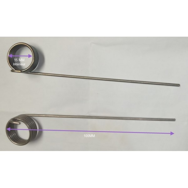 Jeu de Ressorts de rappel ( D et G) Clapets Ballast Aile