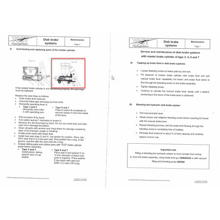 Jeu de Joint pour Maître Cylindre TOST  Model 6+7 - DOT 4